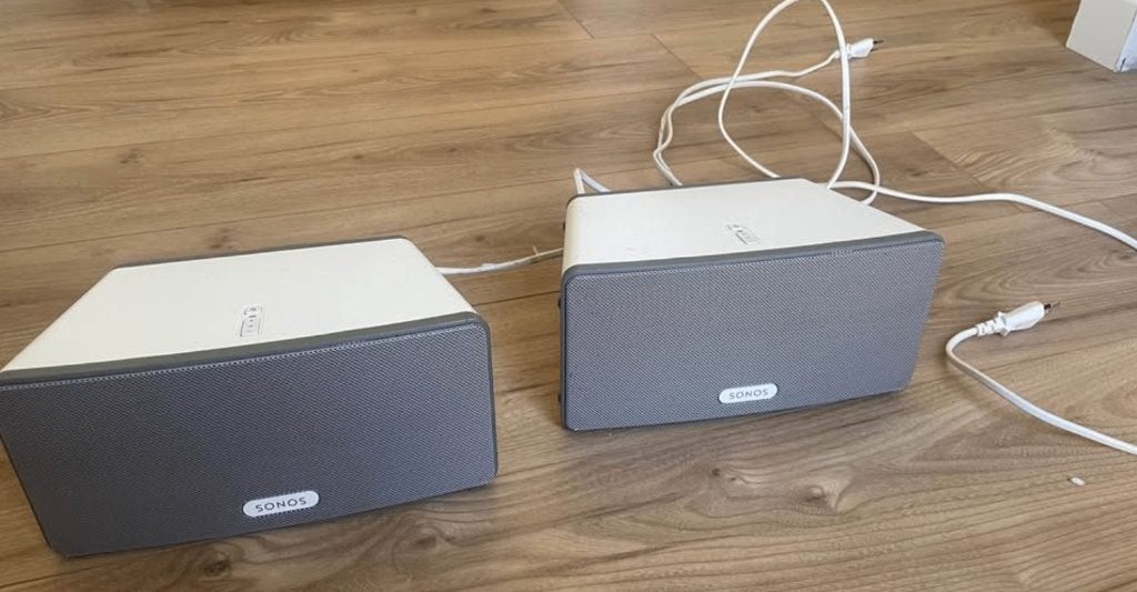 Sonos Play 3 Wit x2, Enlèvement ou Envoi, Sorento, 60 à 120 watts, Comme neuf