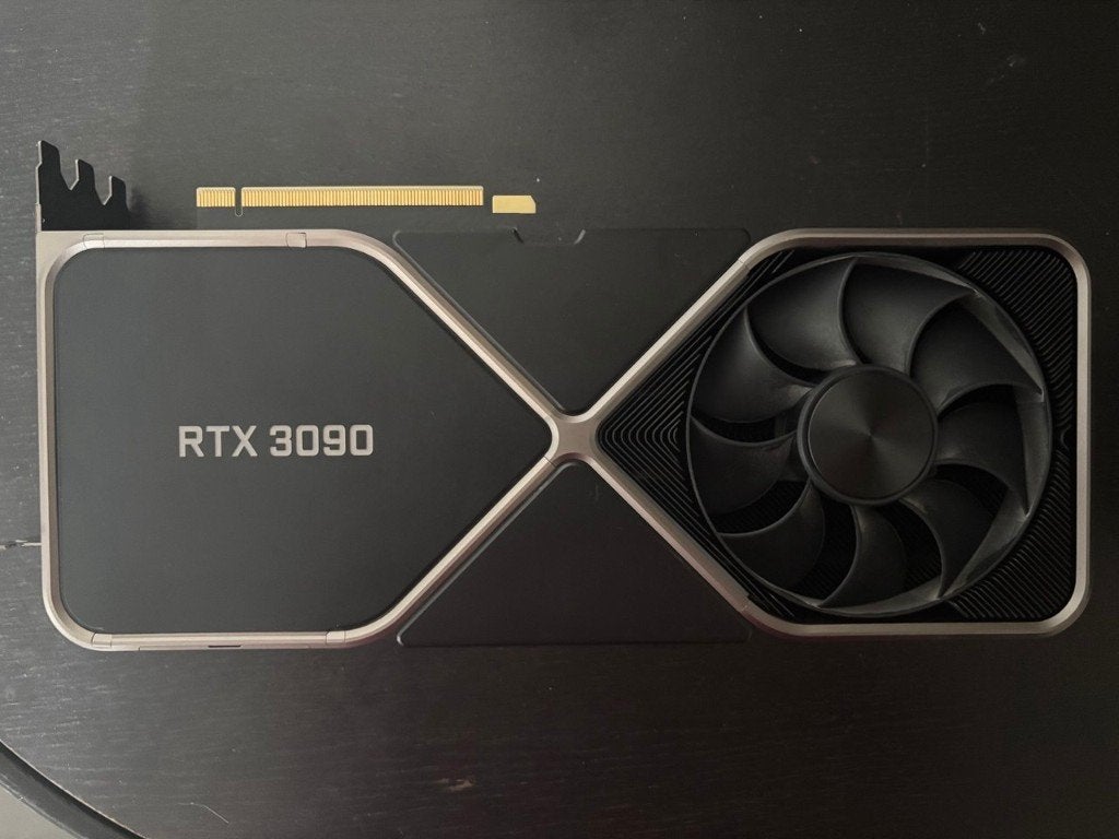 NVIDIA GeForce RTX 3090 Founders Edition, Computers en Software, Videokaarten, Ophalen of Verzenden, Zo goed als nieuw, GDDR6