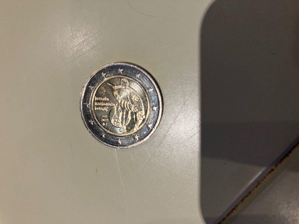 2 euro nationale loterij, Enlèvement ou Envoi, Belgique, 2 euros, Monnaie en vrac