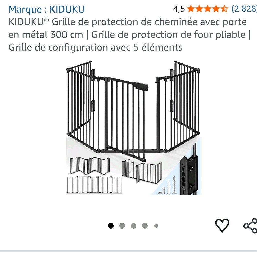 grille protection  a vendre, Enlèvement ou Envoi, Barrière de sécurité