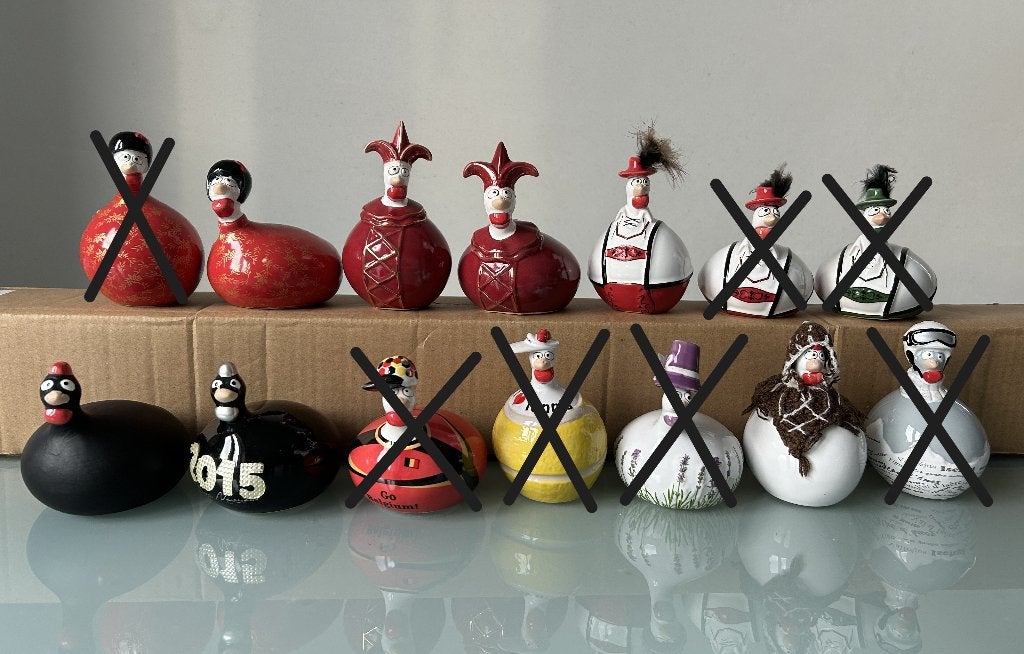 Petites poule J-Line, Collections, Enlèvement ou Envoi, Comme neuf