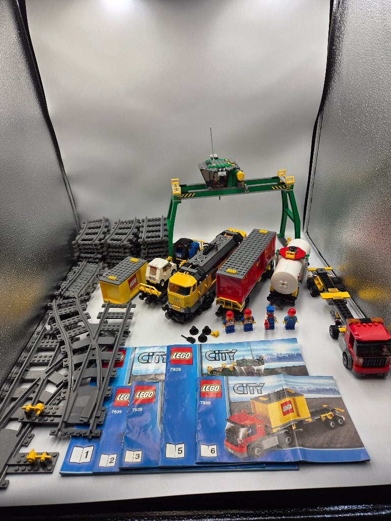Lego City 7939 Cargo Train, City, Lego, Ophalen of Verzenden, Zo goed als nieuw