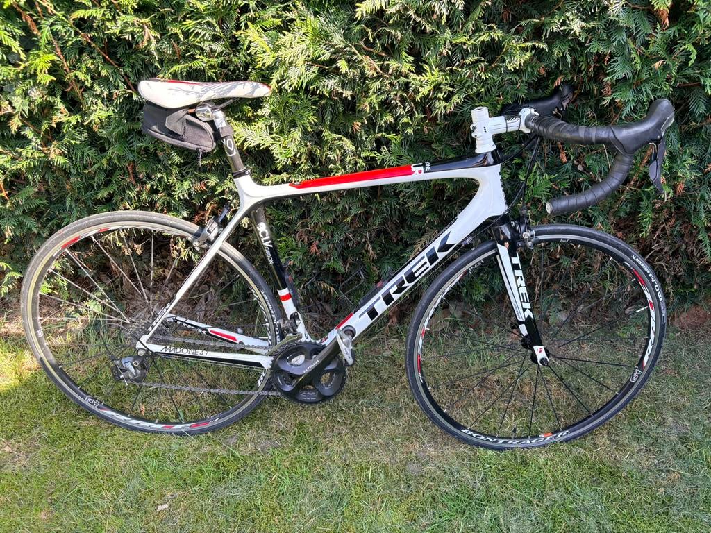Trek Madone 4.7 – Carbon koersfiets – Ultegra, Fietsen en Brommers, Fietsen | Racefietsen, Ophalen, Zo goed als nieuw, Carbon