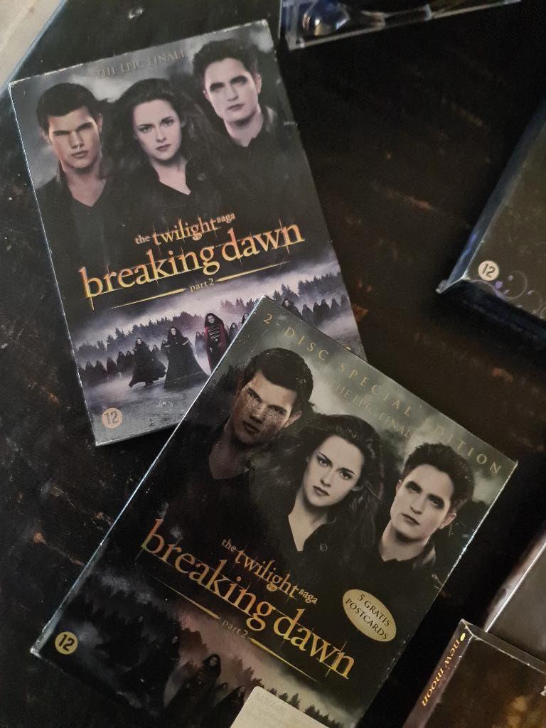 Lot twilight dvd's, Envoi, Utilisé