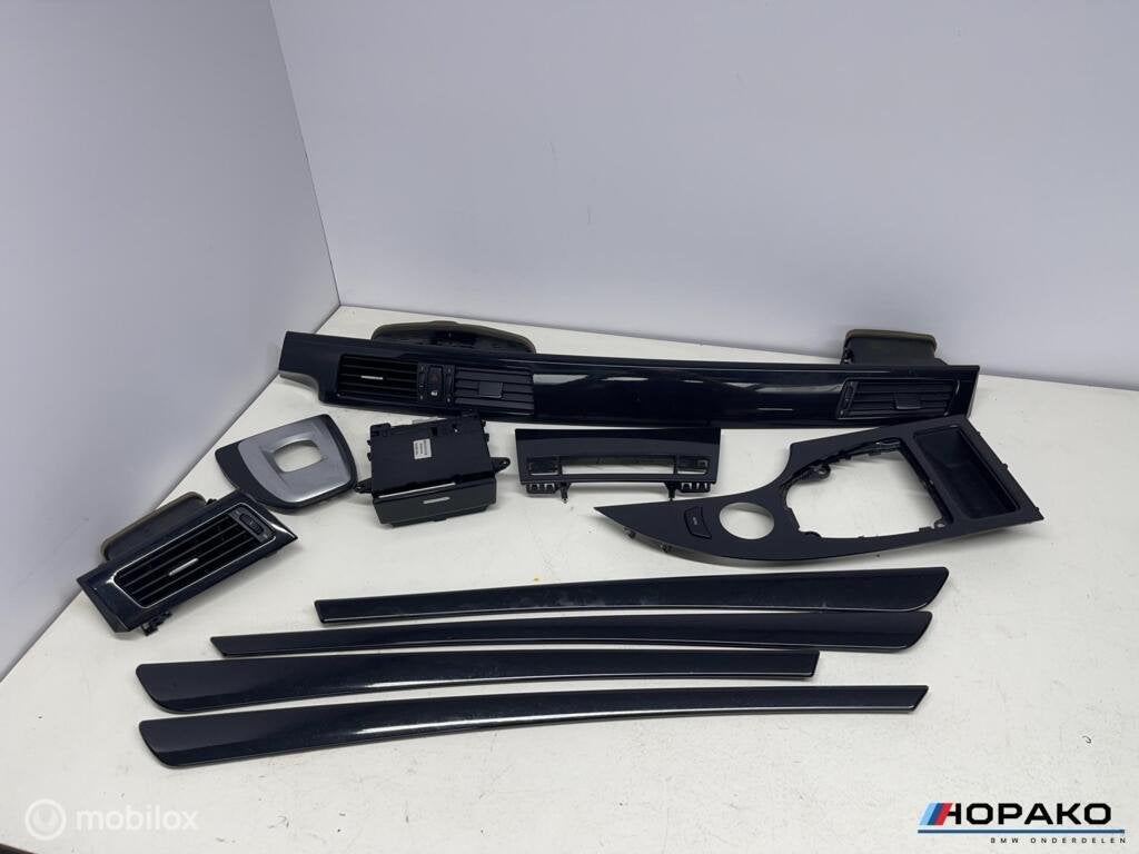 Interieurlijsten set BMW 5 serie E60 E61 Lci/ccc | ZWART, Autos : Pièces & Accessoires, Enlèvement ou Envoi, Einsteinlaan 5 rijswijk
