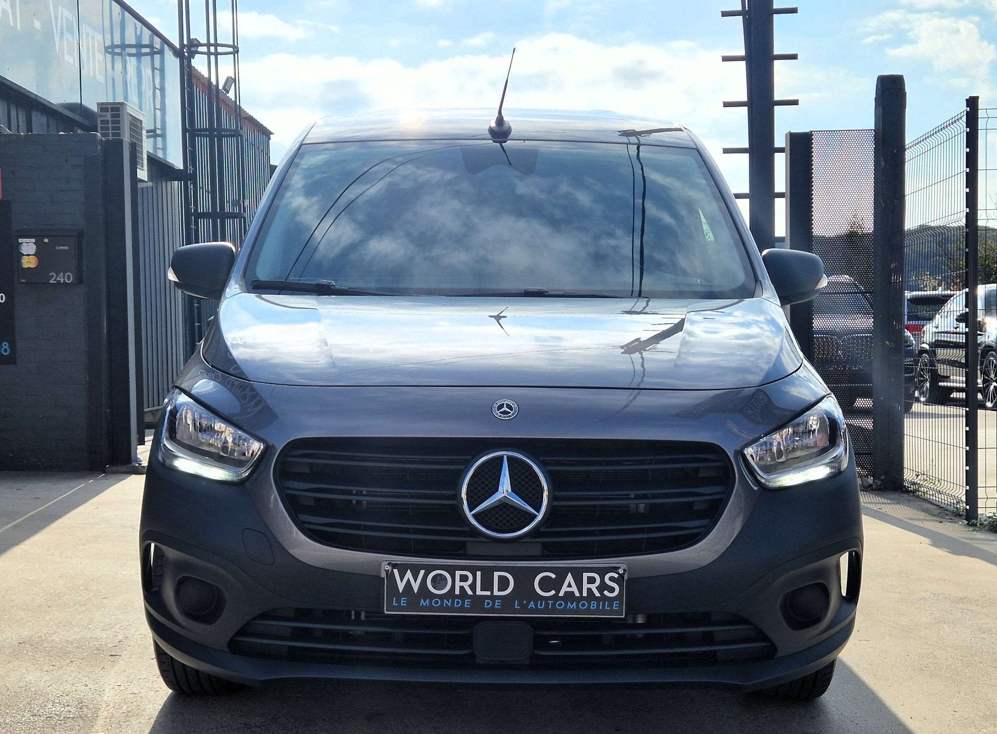 Mercedes-Benz Citan 1.5 CDI 110 - TVAC / BTWin - 3 PLACES -, Auto's, 4 deurs, Stof, Gebruikt, 4 cilinders