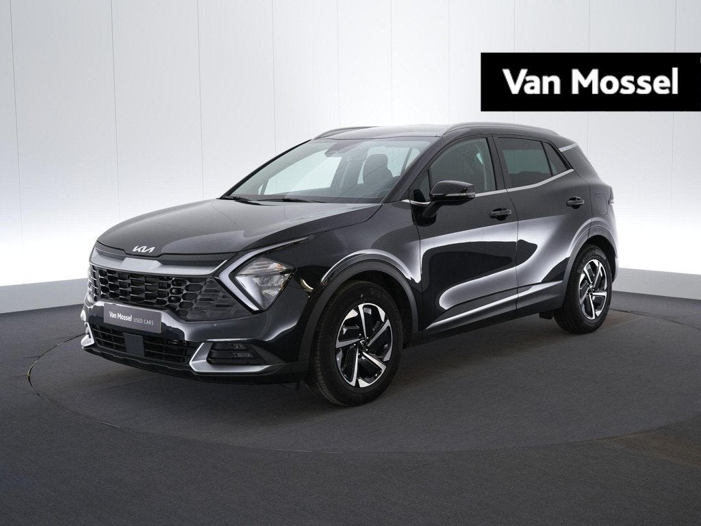Kia Sportage 1.6 T-GDi 48V 7DCT Pulse, Stof, 4 cilinders, 1600 cc, Zwart