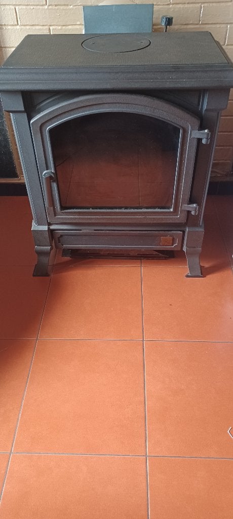 Feu à mazout de marque "surdial" anthracite, Huis en Inrichting, Kachels, Ophalen, Zo goed als nieuw, Vrijstaand, Overige soorten