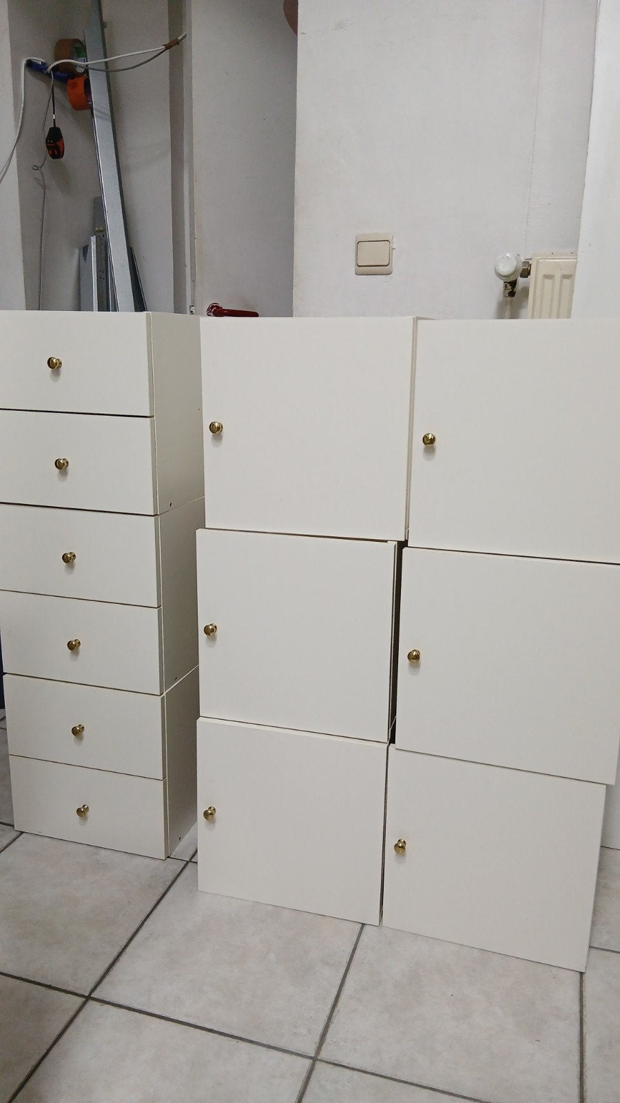 Lot bloc porte et bloc tiroir kallax Ikea, Ophalen