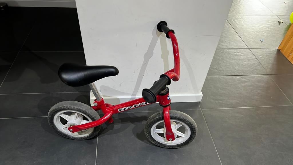 Loopfiets, Ophalen, Gebruikt, Verstelbare zitting