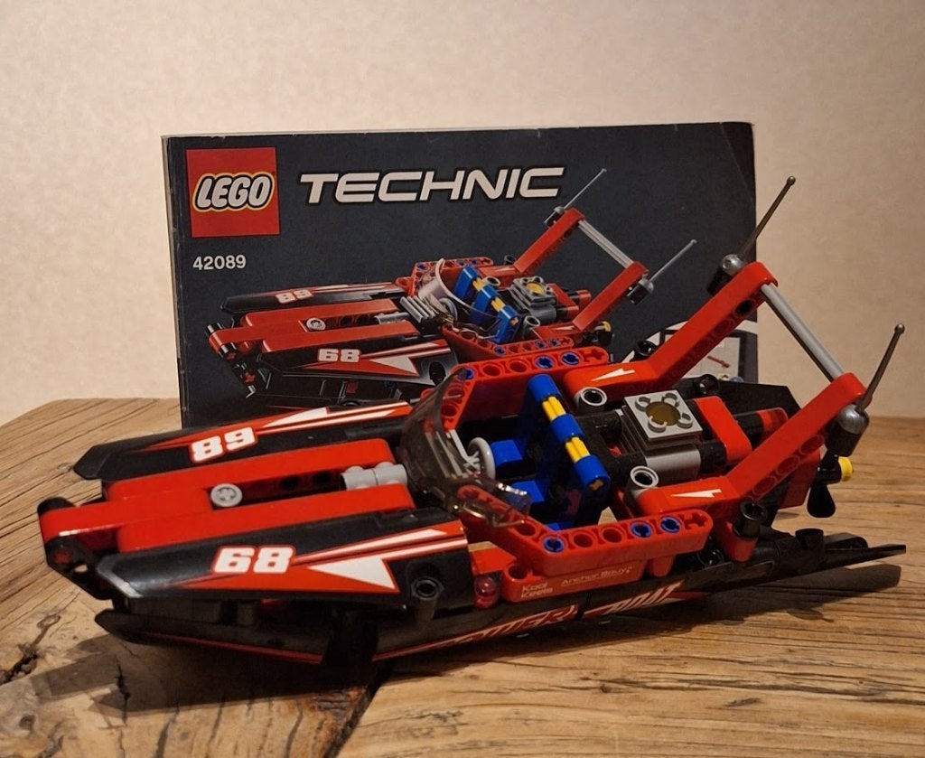Lego Technic Powerboot, Ophalen, Lego, Zo goed als nieuw, Technic