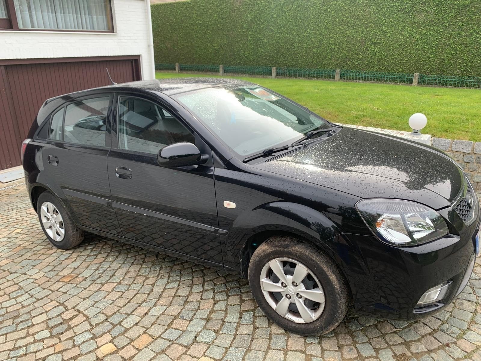 Kia Rio Eenvoudig, Auto's, 4 cilinders, Zwart, Particulier, Rio