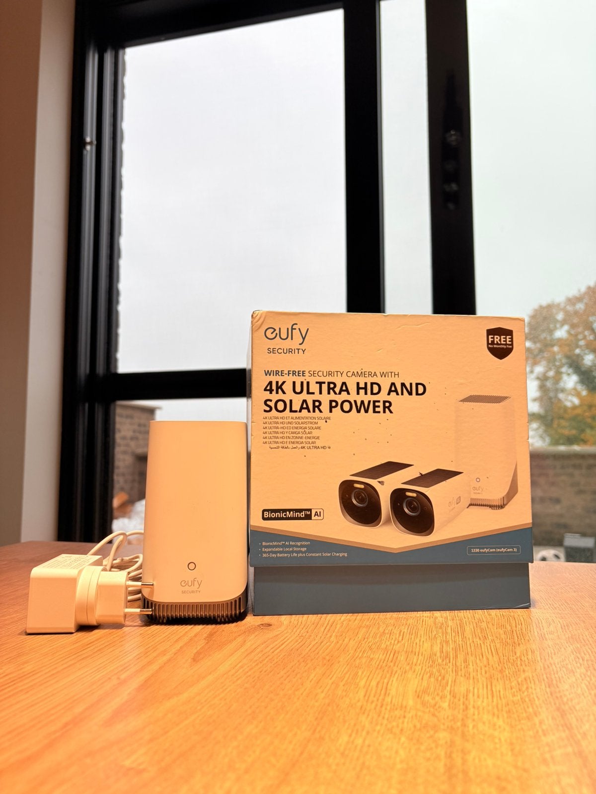 Eufy beveiligings camera- ZONNE - ENERGIE, Ophalen, Zo goed als nieuw
