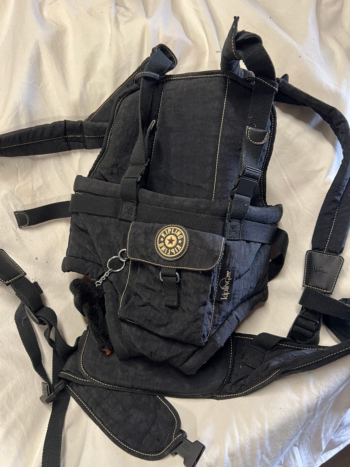 Kipling draagzak, Kinderen en Baby's, Ophalen, Zo goed als nieuw, Draagzak