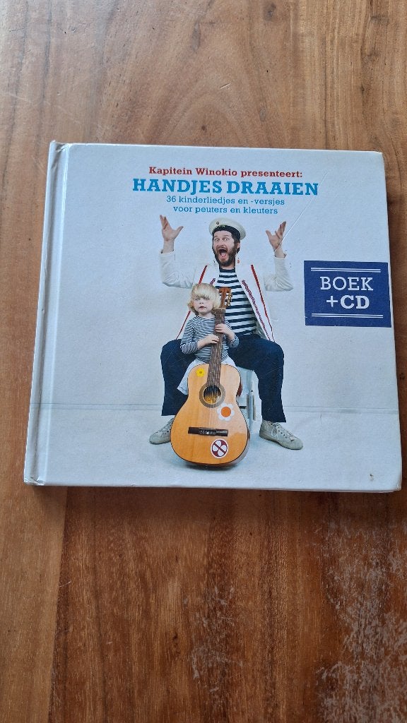 Kapitin Winokio boek + cd handjes draaien, Boeken, Ophalen of Verzenden, Cd, Kind