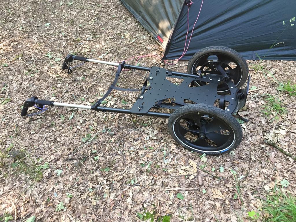 Wandel/Fietskar Benpacker, Ophalen, Gebruikt