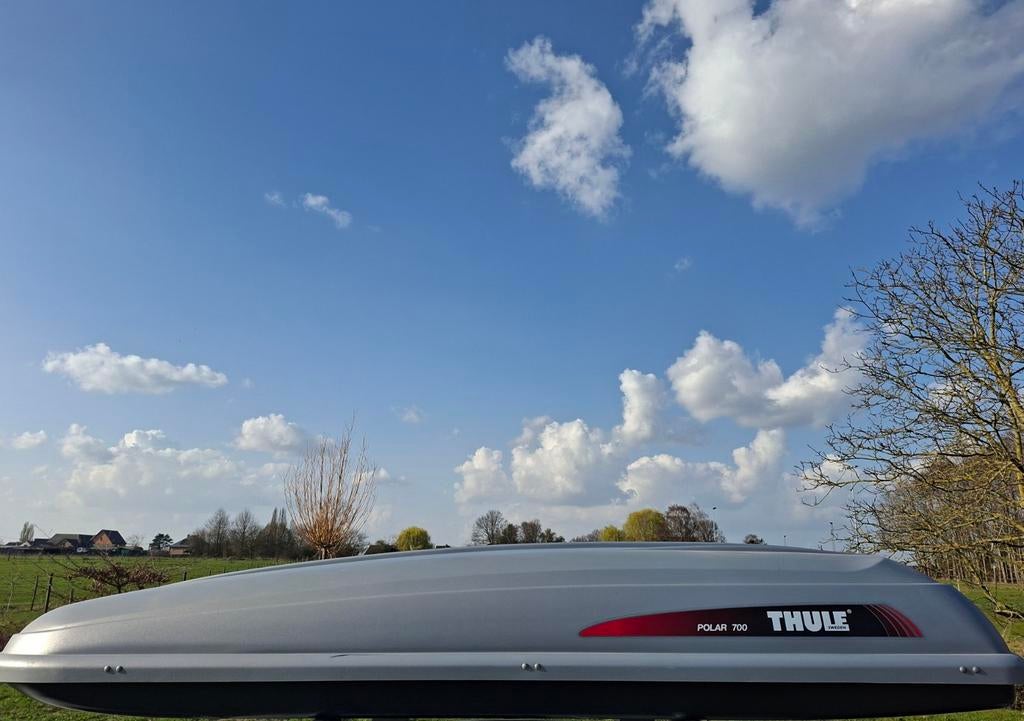 Thule polar 700 dakkoffer ( 440 liter), Auto diversen, Dakkoffers, Ophalen, Zo goed als nieuw