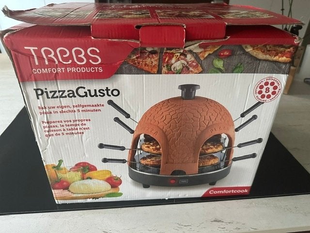 Trebs, PizzaGusto, 8 personen, Enlèvement, Utilisé, Four à pizza, Autres marques