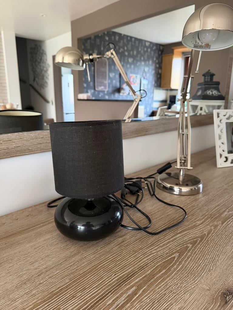 lot de 2 Lampes, Maison & Meubles, Lampes | Lampes de table, Comme neuf, Enlèvement ou Envoi