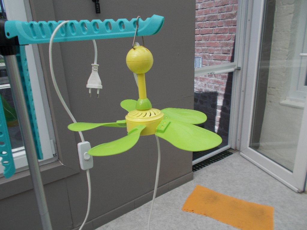 ventilator, Ophalen of Verzenden, Zo goed als nieuw, Plafondventilator