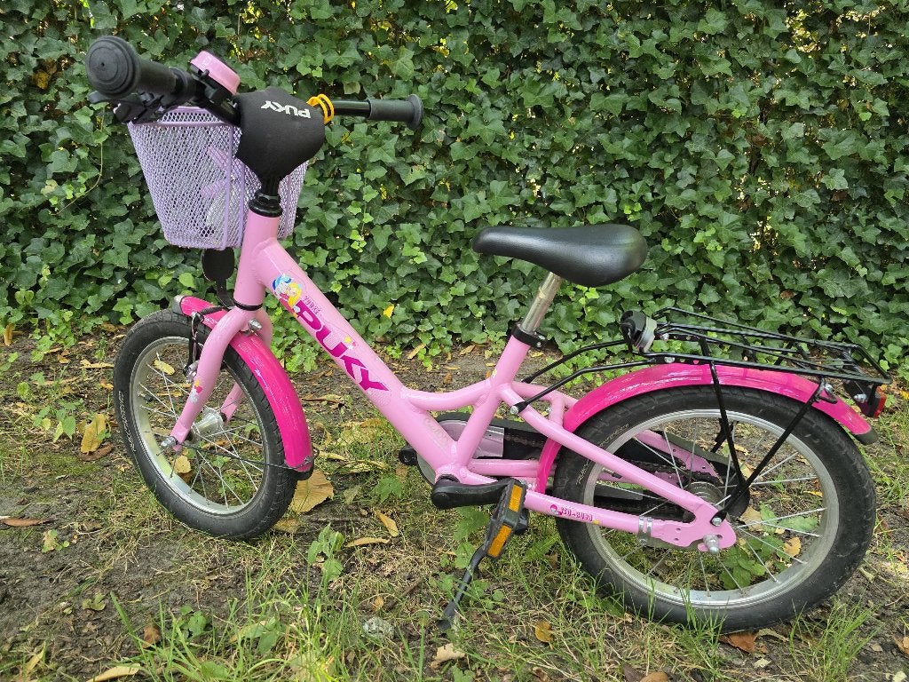Kinderfiets PUKY roze - 16 inch, Ophalen