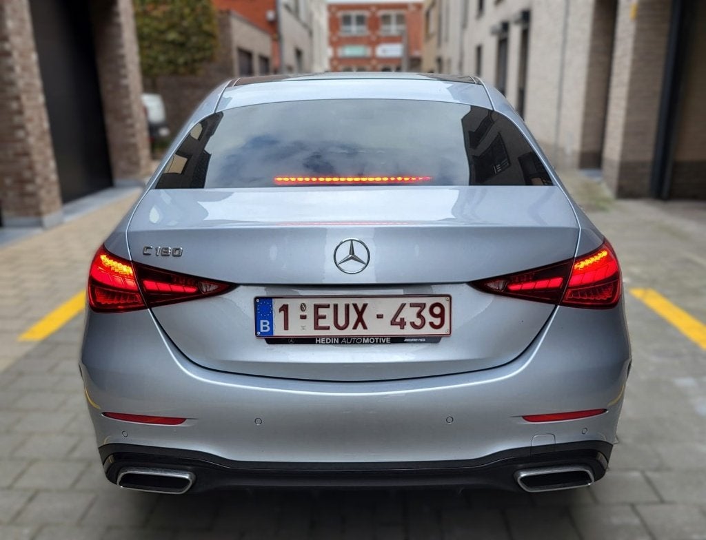 Mercedes-Benz C180 Star Edition, Auto's, Automaat, Zwart, Leder, 125 kW