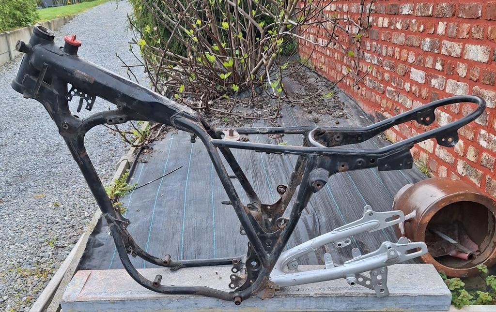 Yamaha xt500 frame met papieren, Motoren, Ophalen