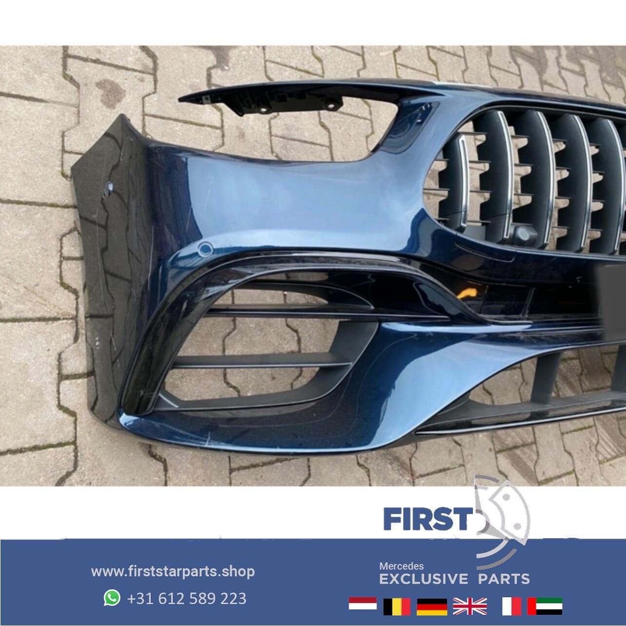 W213 S213 FACELIFT E63 E63s AMG VOORBUMPER COMPLEET + GT GRI