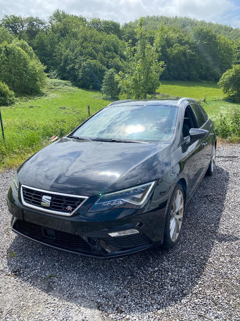SEAT Leon FR Break 2.0 TDI 150ch DSG – 2019, Autos, Seat, Cuir et Alcantara, Achat, Leon, Entretenue par le concessionnaire