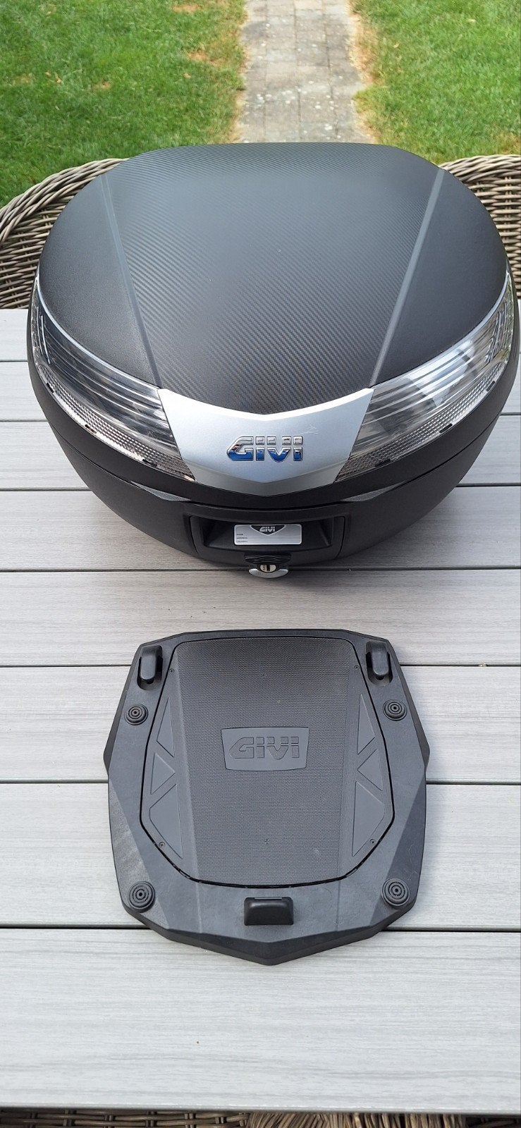 GIVI V40 topkoffer monokey + topkofferplaat, Motoren, Ophalen