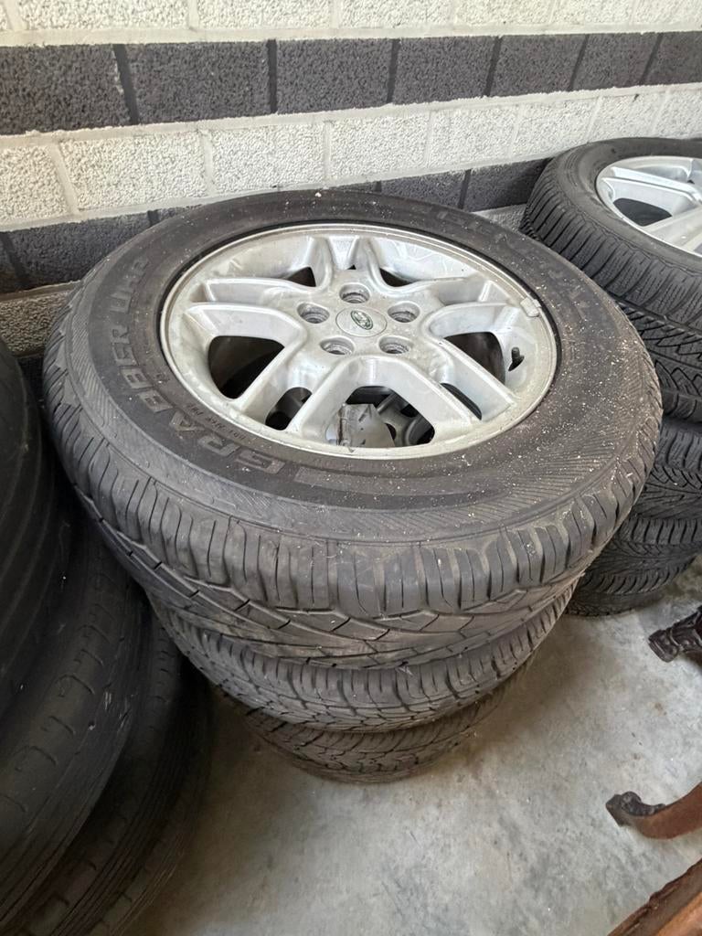 Velgen Landrover 7Jx17, Auto-onderdelen, Ophalen, Gebruikt, Banden en Velgen, 17 inch