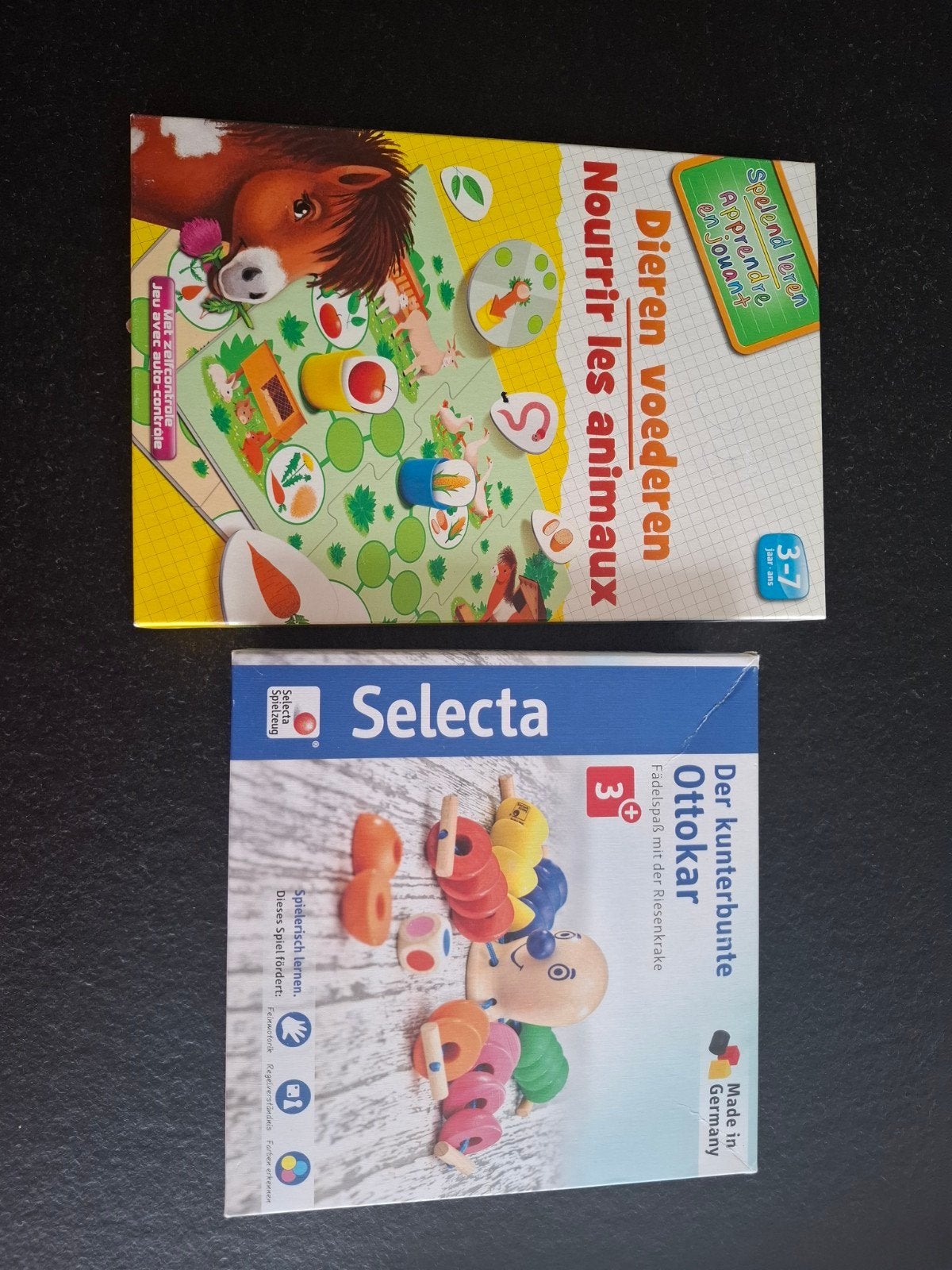 Gezelschapsspelletjes, Ophalen