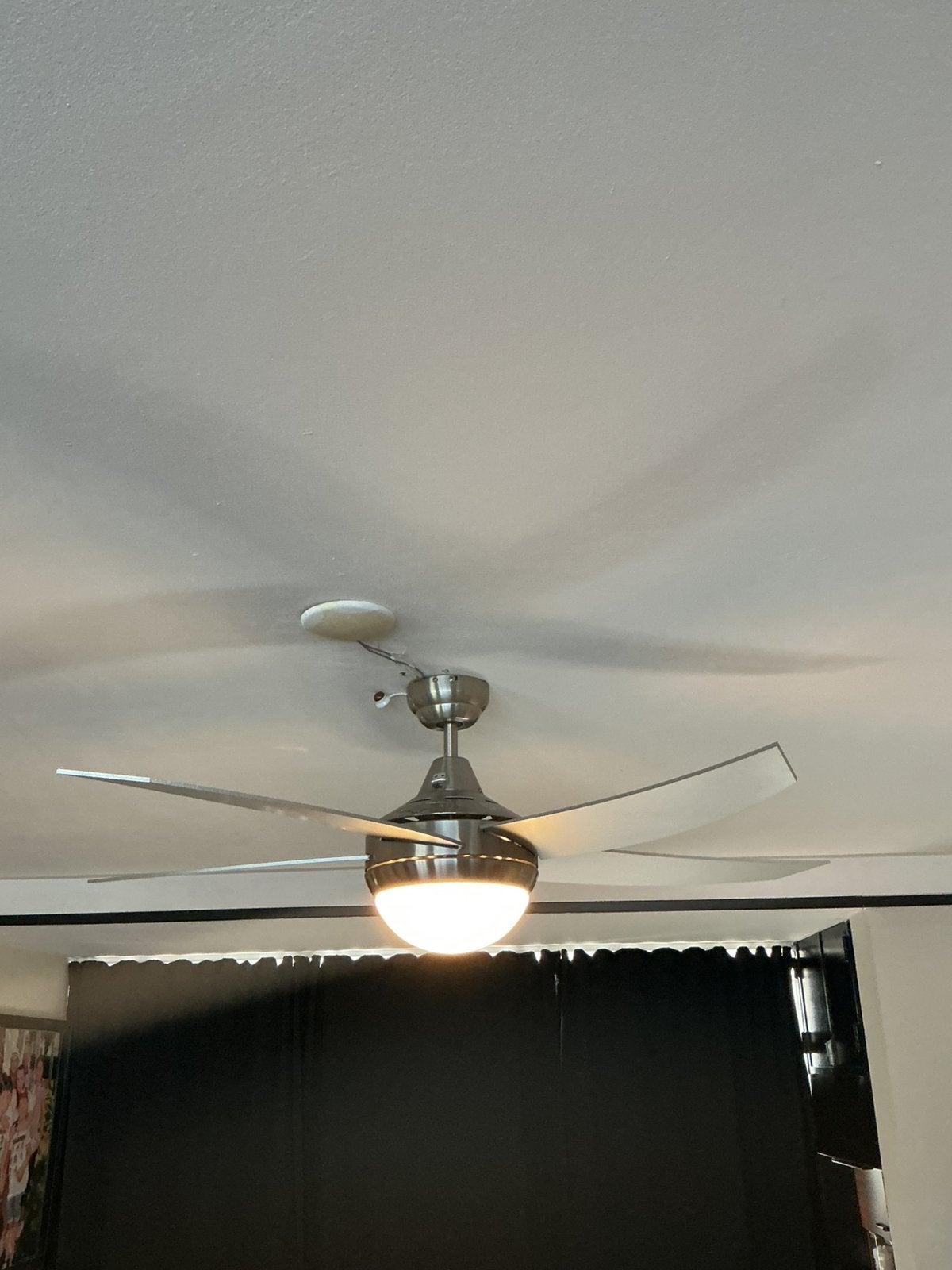 Bestron plafondventilator met verlichting + AB, Elektronische apparatuur, Ventilatoren, Ophalen, Zo goed als nieuw, Plafondventilator
