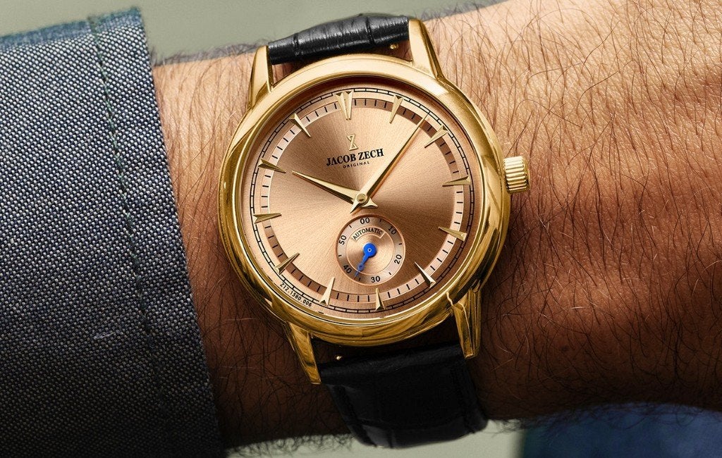 Jacob Zech Geneve SEIKO horloge t.w.v € 699 NIEUW!, Enlèvement ou Envoi, Étanche, Neuf, Noir