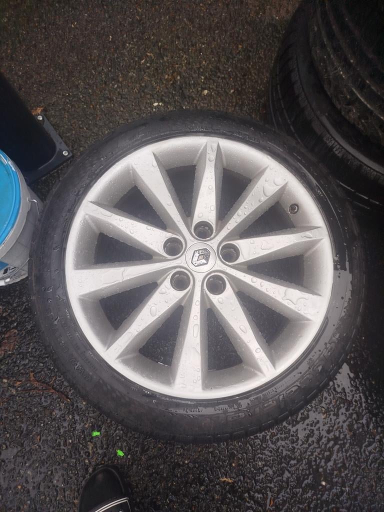 originele 18inch Renault velgen, Ophalen, Band(en)