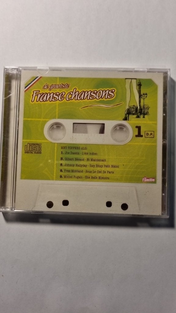De Grootste Franse Chansons 1, Cd's en Dvd's, Ophalen of Verzenden, Gebruikt