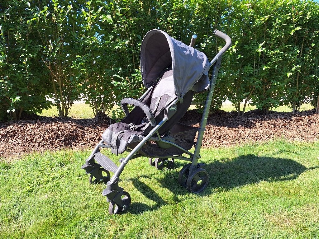 Reisbuggy Chico Liteway, Kinderen en Baby's, Ophalen, Zo goed als nieuw, Overige merken, Verstelbare rugleuning