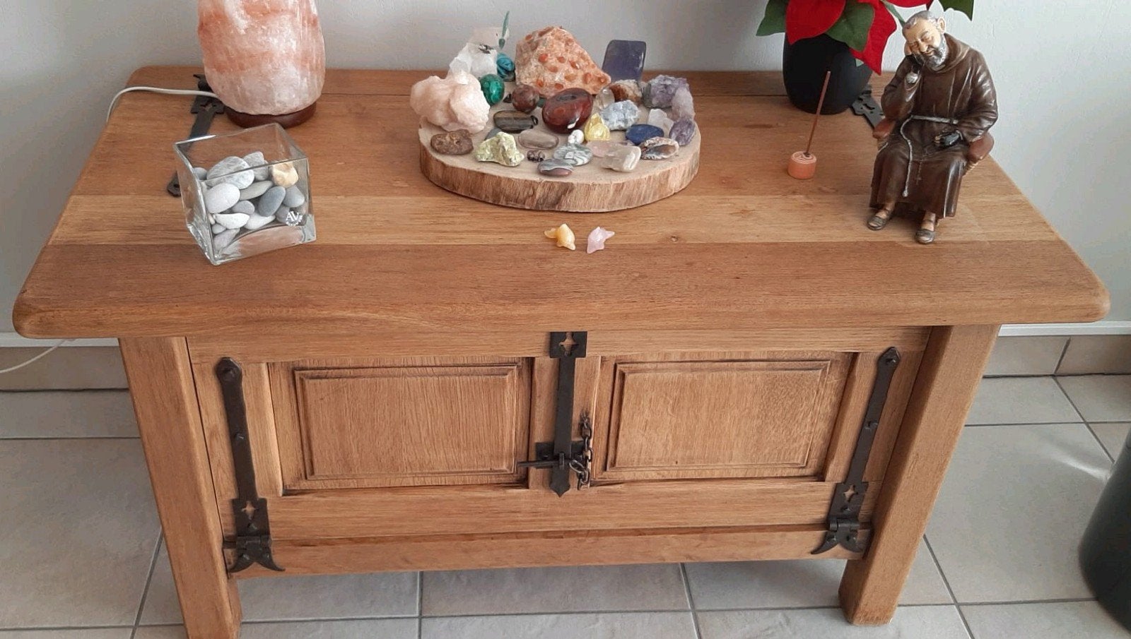 Massief eiken koffer, Huis en Inrichting, Ophalen