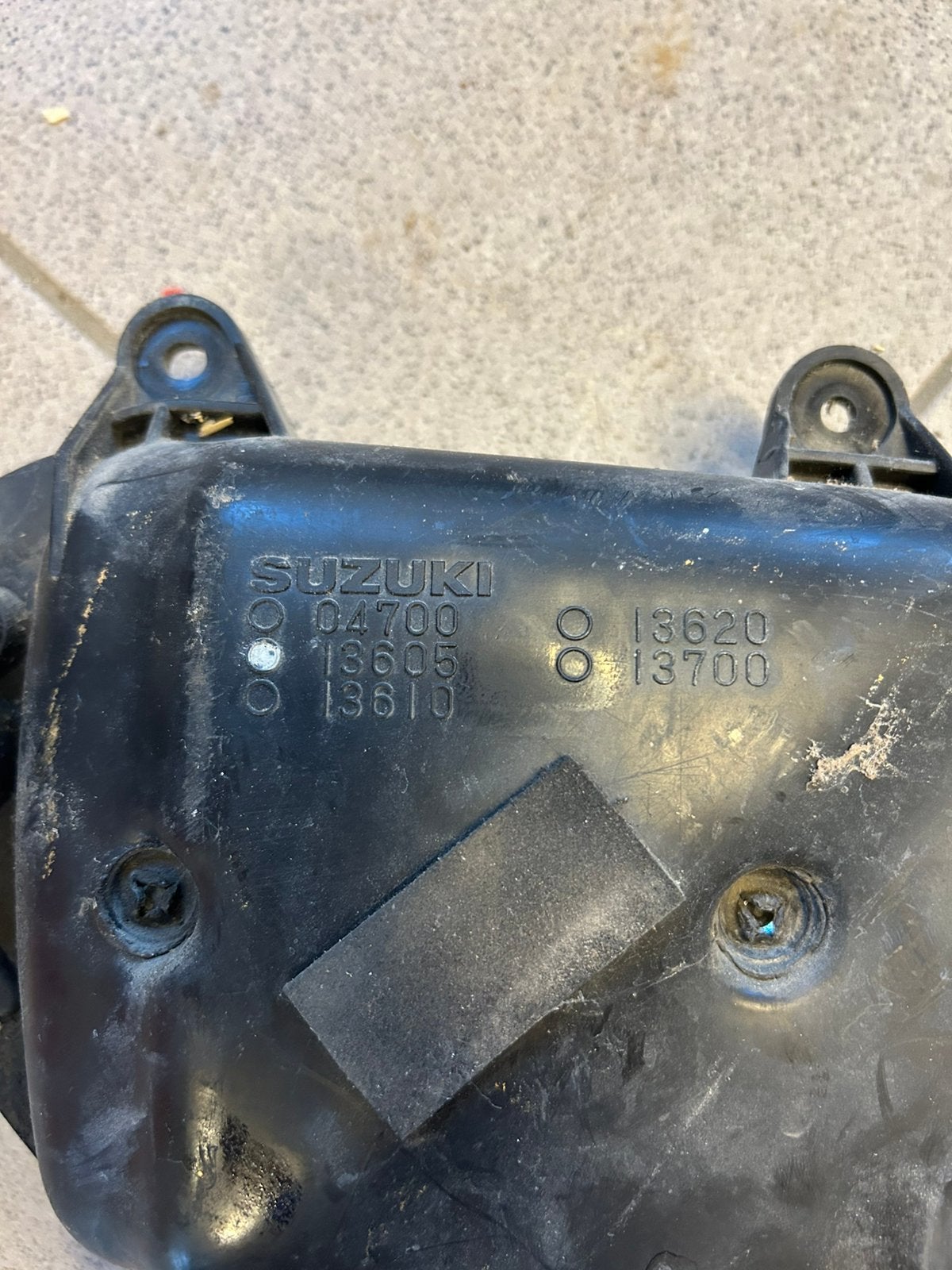 Suzuki tsx luchtfilterdoos, Fietsen en Brommers, Brommeronderdelen | Oldtimers, Ophalen