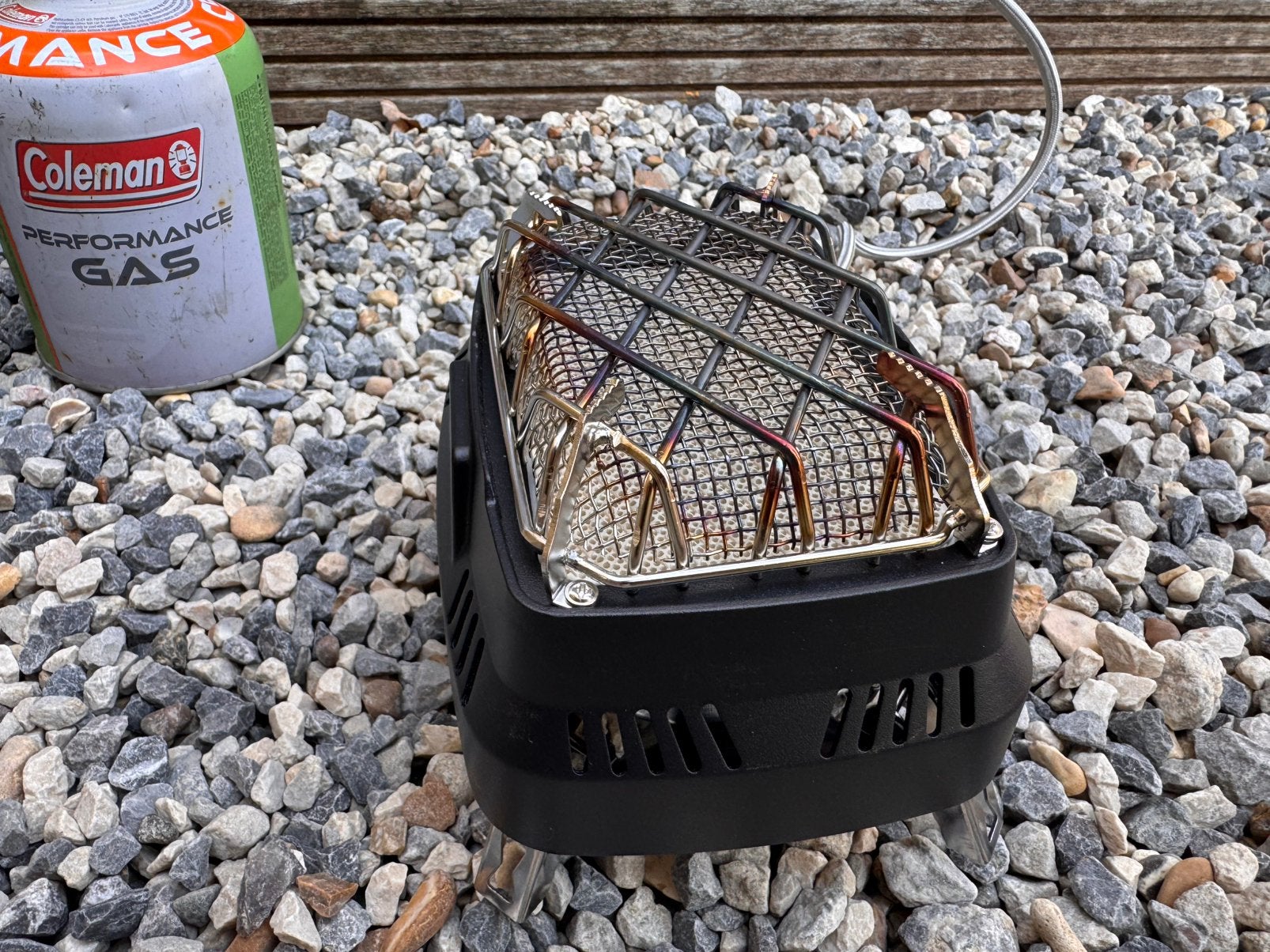 kookvuur en verwarming 1 x laten branden (nieuw), Ophalen, Zo goed als nieuw