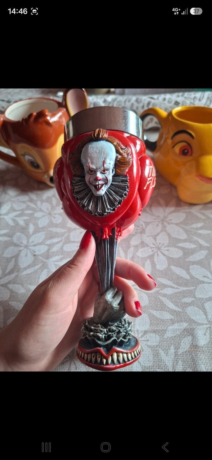 coupe verre ça pennywise, Collections, Collections Autre, Enlèvement