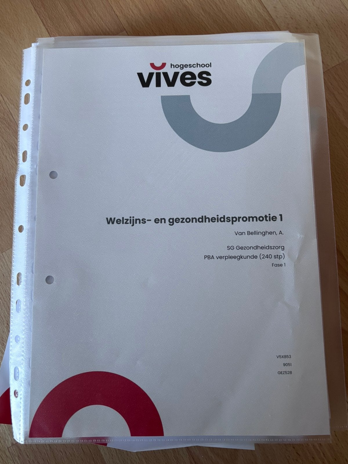 Cursuss 1ste jaar bacheloropleiding verpleegkunde, Ophalen of Verzenden, Zo goed als nieuw