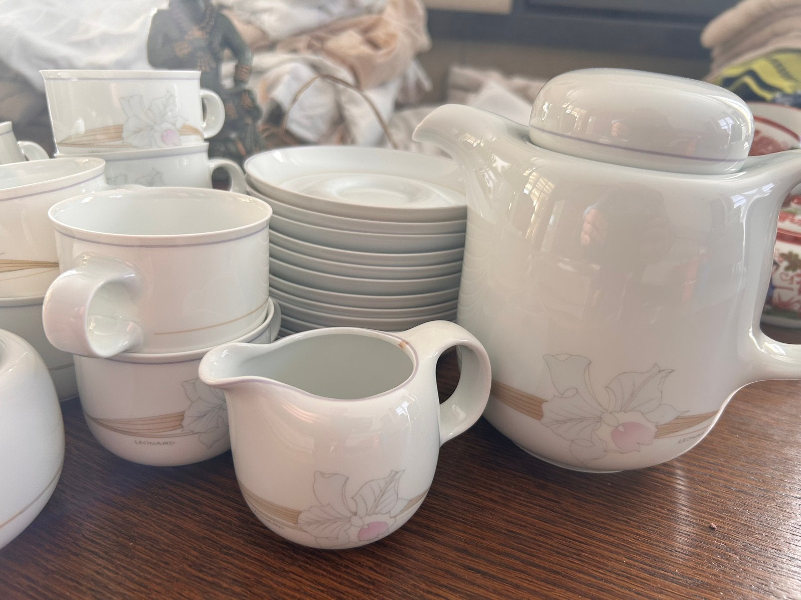Prselein koffieset, Antiek en Kunst, Ophalen of Verzenden
