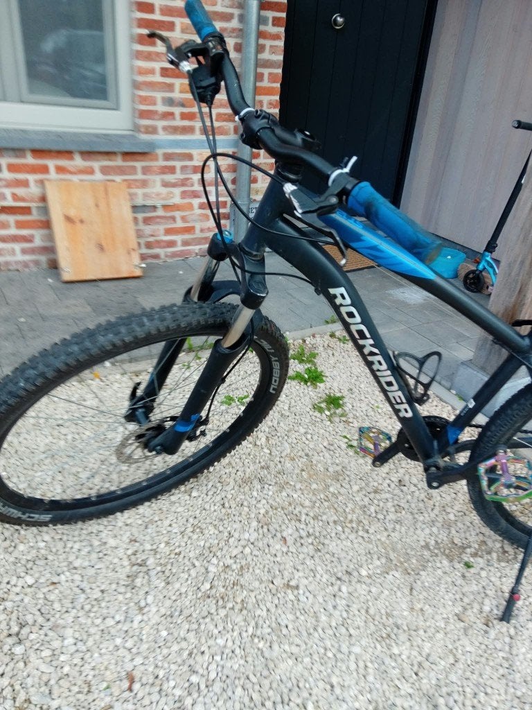 Rockrider ST120 kindermountainbike mountainbike, Gebruikt, Hardtail, Schijfrem, Ophalen