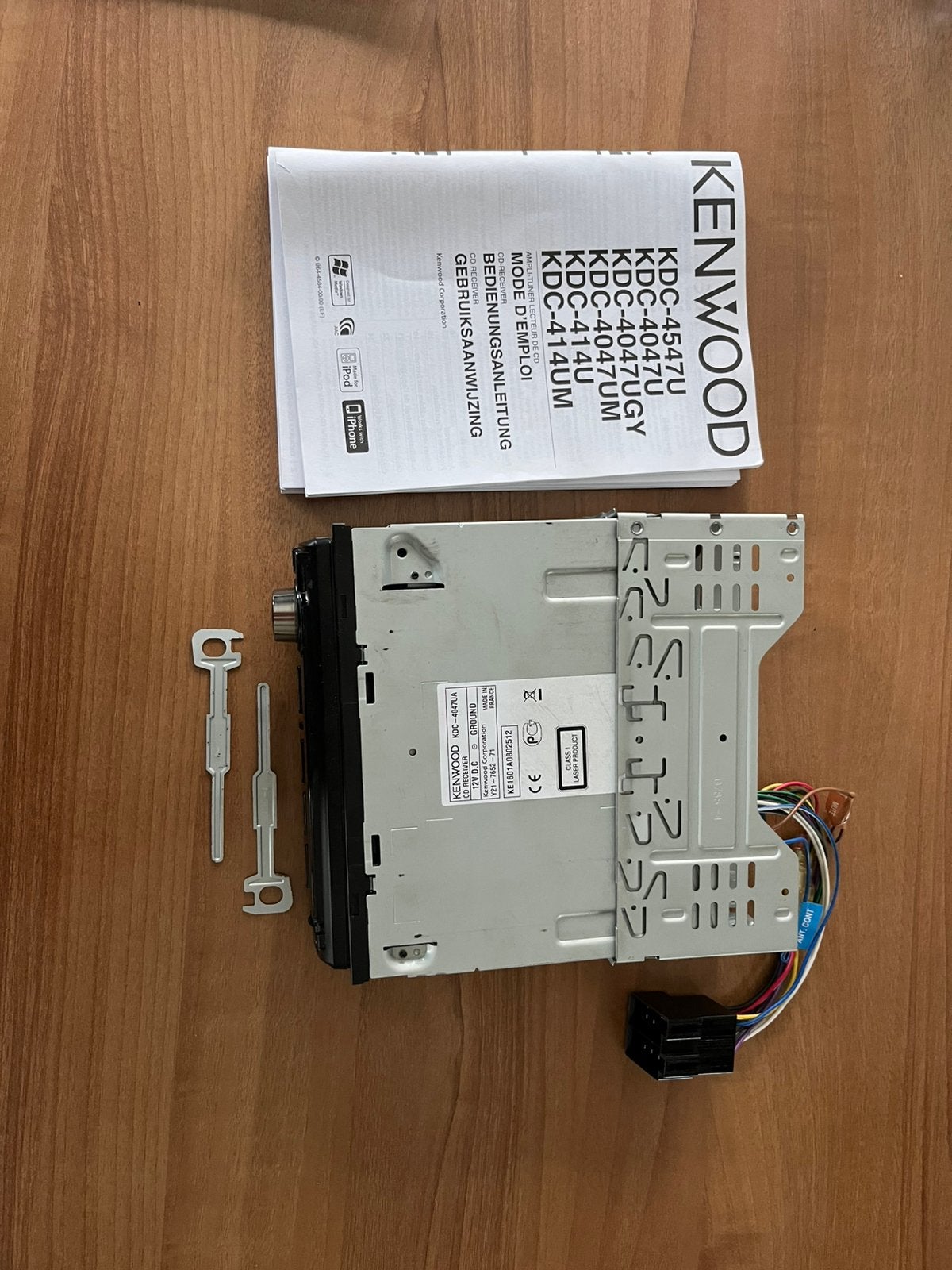 Kenwood autoradio, Ophalen of Verzenden, Gebruikt