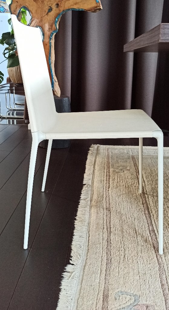 design stoel b&B Italia - Model Alma, Ophalen, Wit, Design, Eén