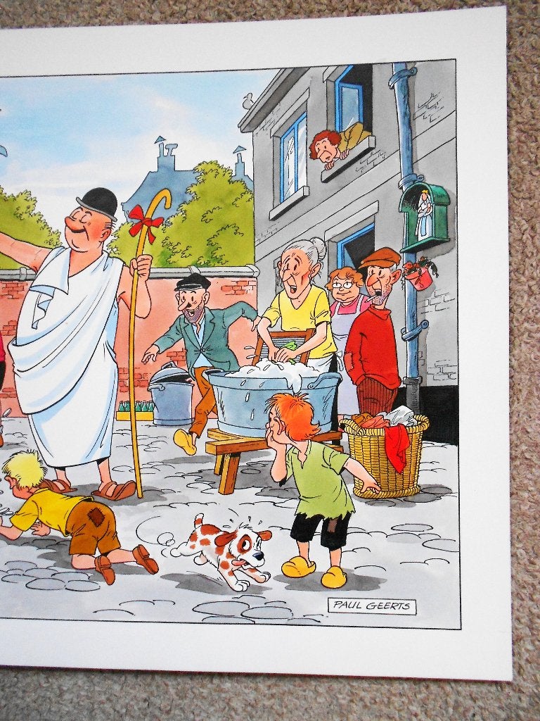 Suske en Wiske - De Wilde Weldoener -orig ecoline tek Geerts, Enlèvement ou Envoi, Neuf, Willy Vandersteen / Paul Geerts