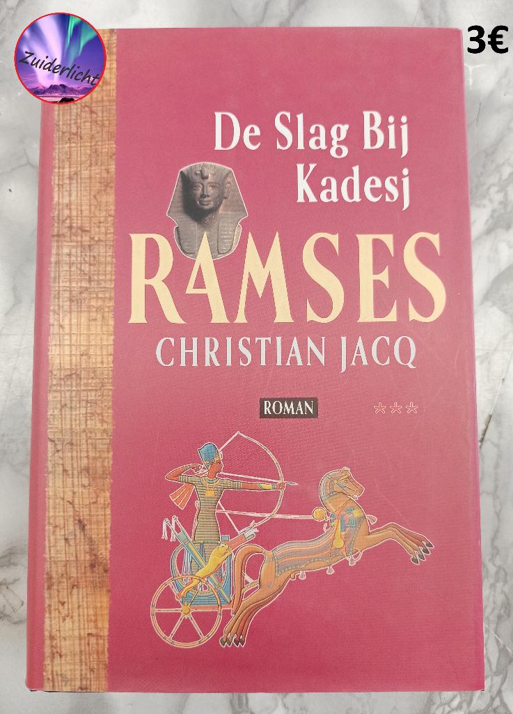 Ramses, De Slag Bij Kadesj - Christian Jacq, Boeken, Historische romans, Gelezen, Ophalen