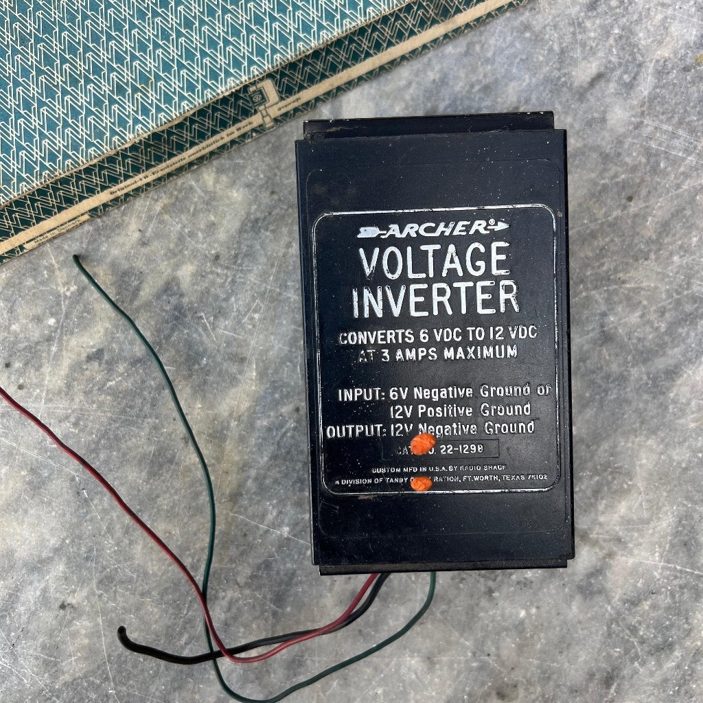 VW Archer spanningsomvormer 6V 12V, Ophalen of Verzenden, Gebruikt