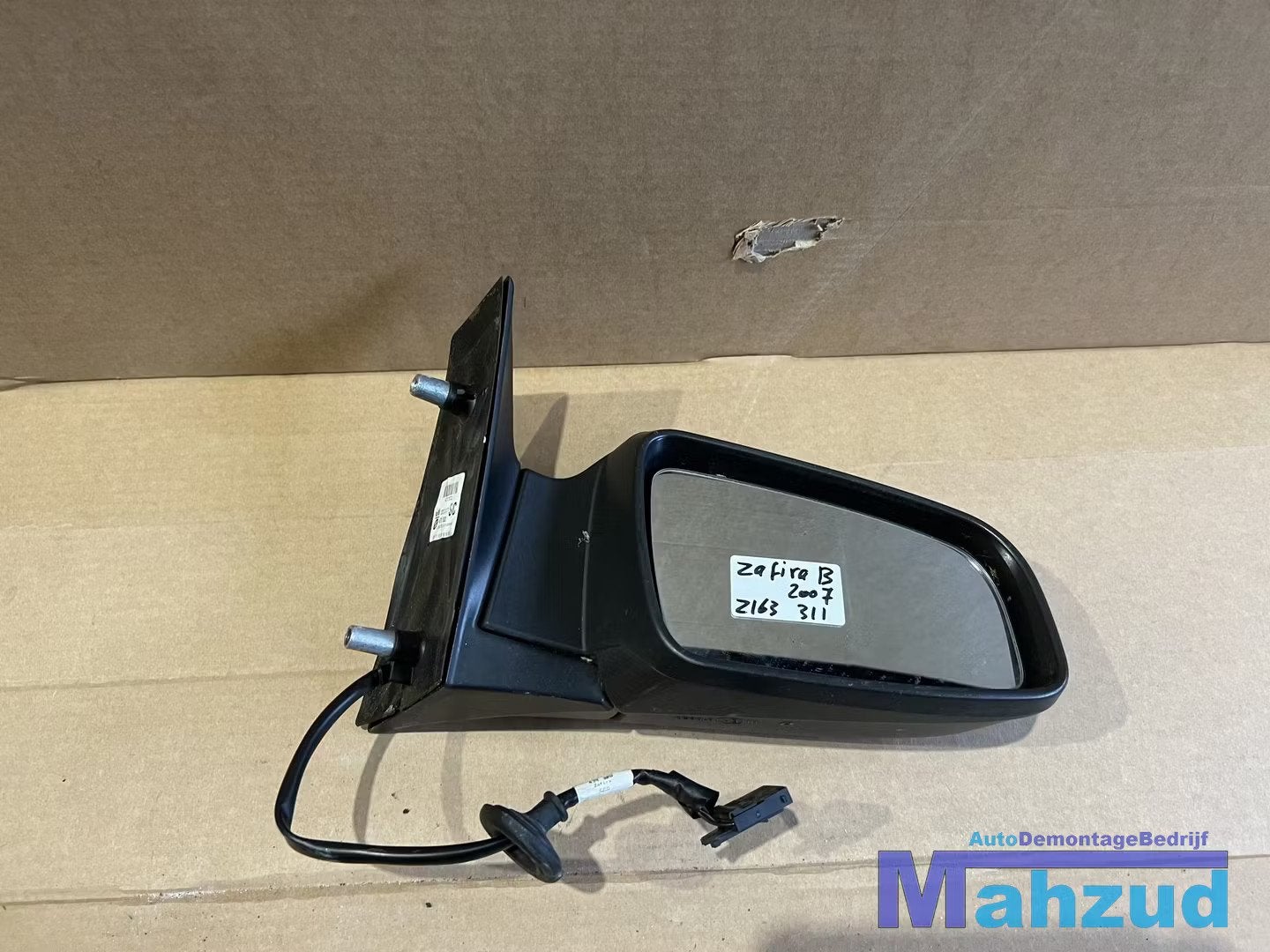 OPEL ZAFIRA B Grijs Z163 rechts spiegel buitenspiegel, Auto-onderdelen, Spiegels, Opel, Gebruikt